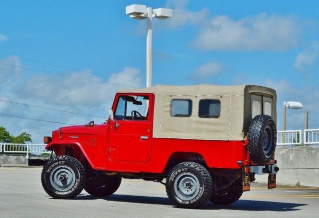 1982 Toyota FJ Cruiser ORIGINAL MOTOR / NO RUST / SOLID