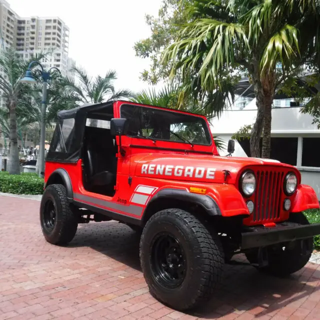 1983 Jeep CJ CJ7 4X4 6CYL 5 Speed