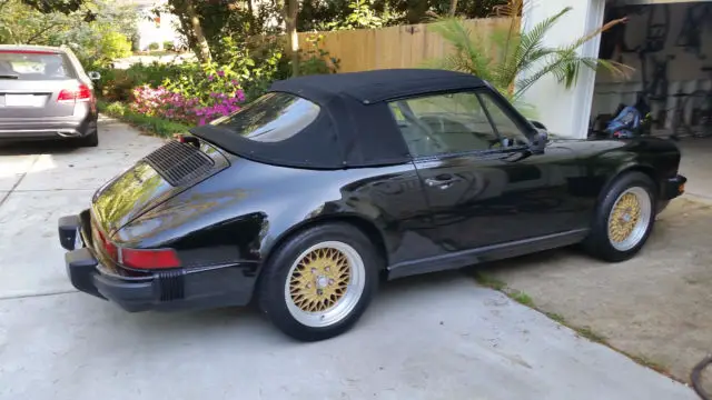 1986 Porsche 911 leather