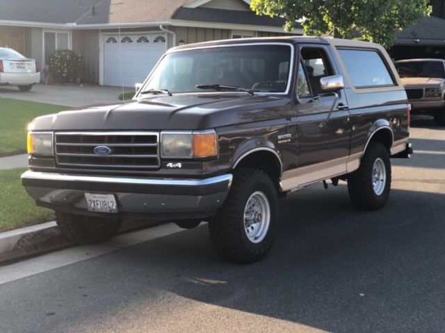 1991 Ford Bronco -EDDIE BAUER-ORIGINAL PAINT/MILES-4X4-FRAME OFF-CA