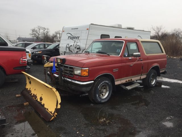 1988 Ford Bronco EDDIE BAUER