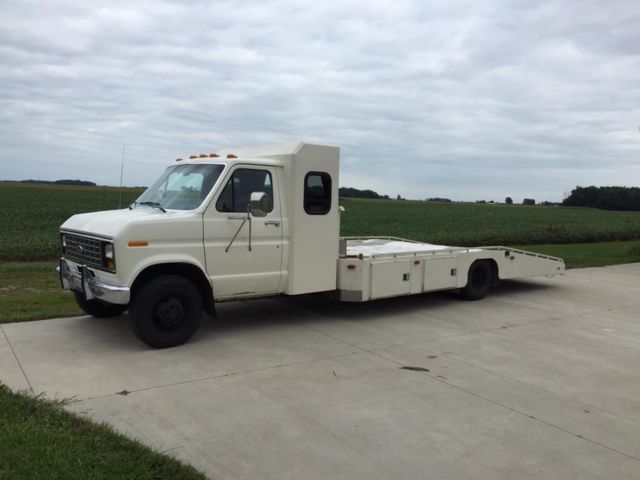 1984 Ford E 350 Custom Car Hauler