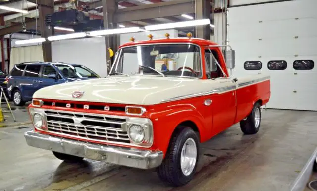 1966 Ford F-100 CUSTOM CAB REBUILT 352 BIG BLOCK MANUAL