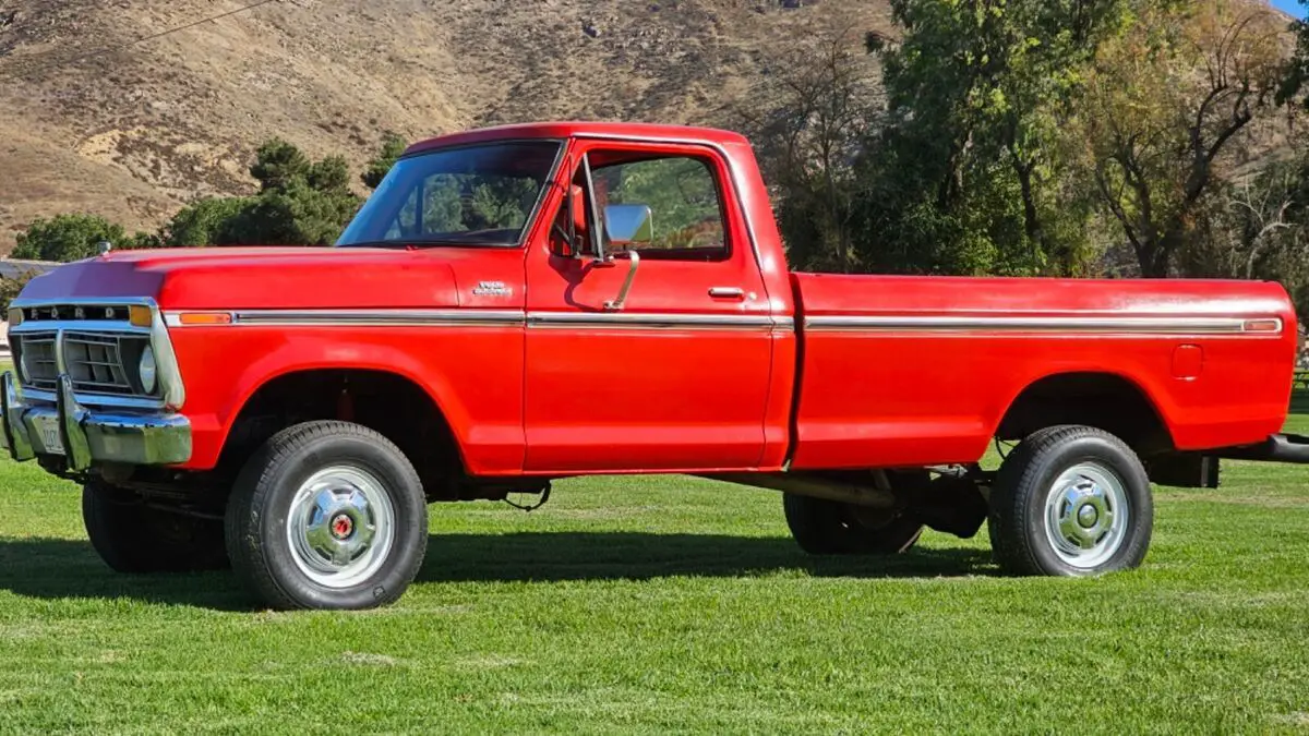 1977 Ford F-250 FACTORY LIFT F250 4x4