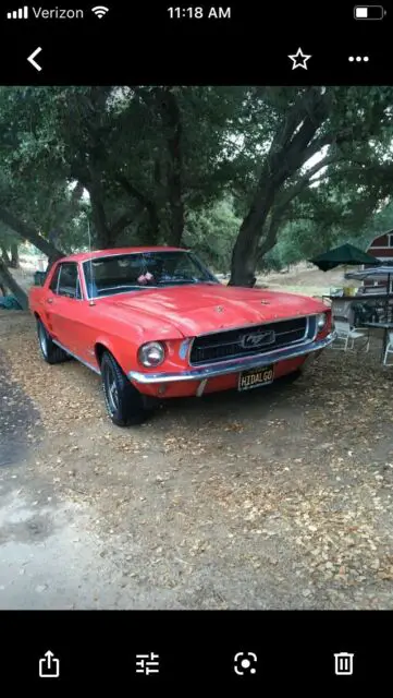 1967 Ford Mustang Standard