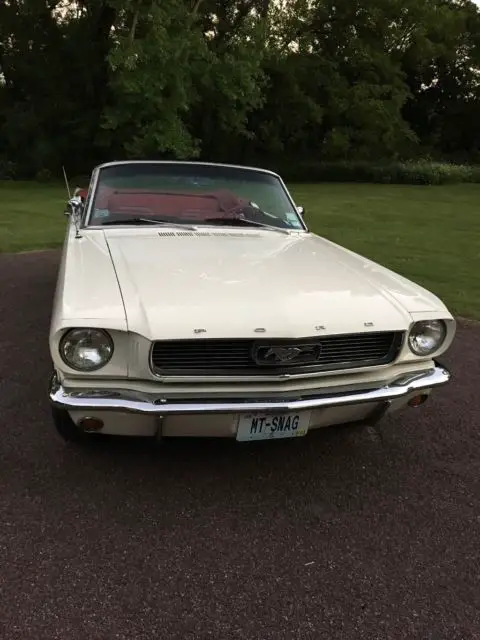 1966 Ford Mustang Convertible, power top, chrome wheels