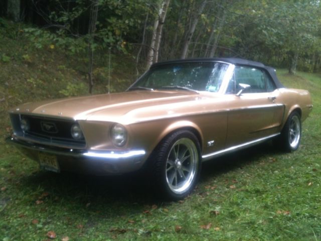 1968 Ford Mustang Gold Bullion