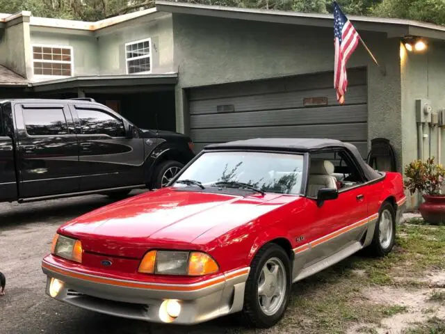 1989 Ford Mustang FoxBody GT Convertible