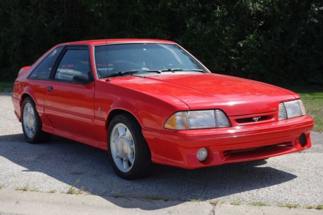 1993 Ford Mustang -PRICE REDUCED!!-COBRA SVT COUPE- 52k ORIGINAL LOW