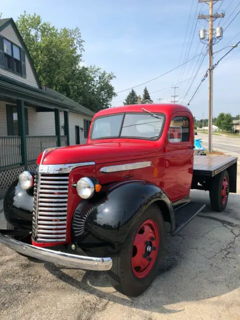 1939 GMC Flatbed Black