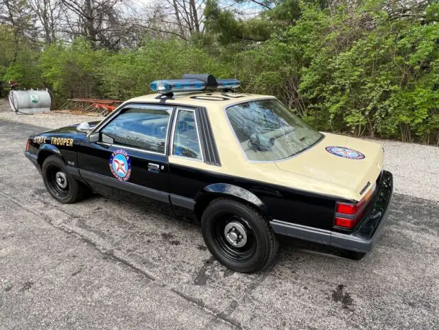 1986 Ford Mustang LX SSP POLICE PACKAGE