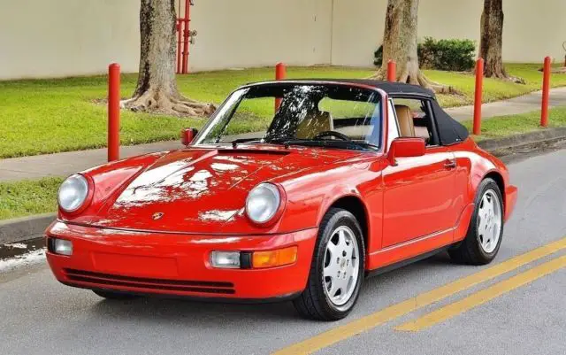 1990 Porsche 911 2 Door Cabriolet