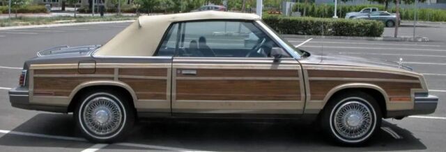 1984 Chrysler LeBaron Convertible - Town and Country