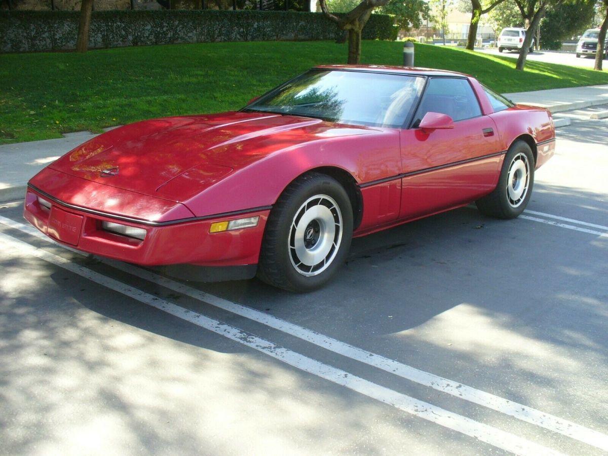1984 Chevrolet Corvette Red