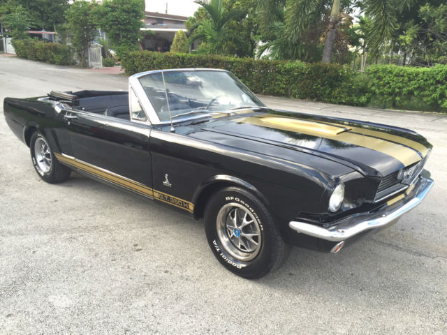 1966 Ford Mustang Shelby GT350H Pkg Convertible