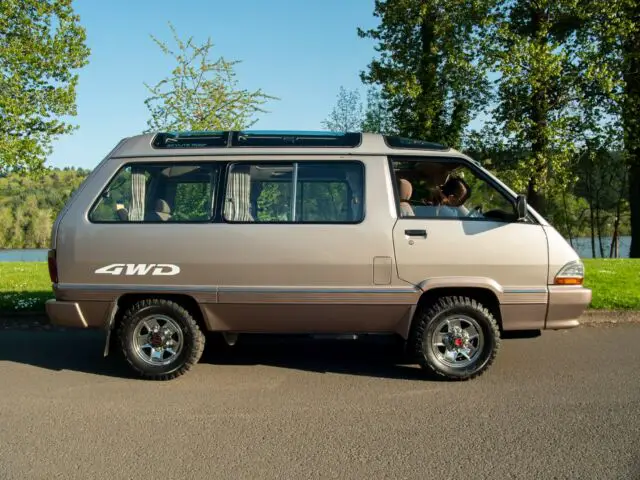 Gorgeous 1991 Toyota TownAce 4WD Turbodiesel RHD JDM van, 55k miles ...