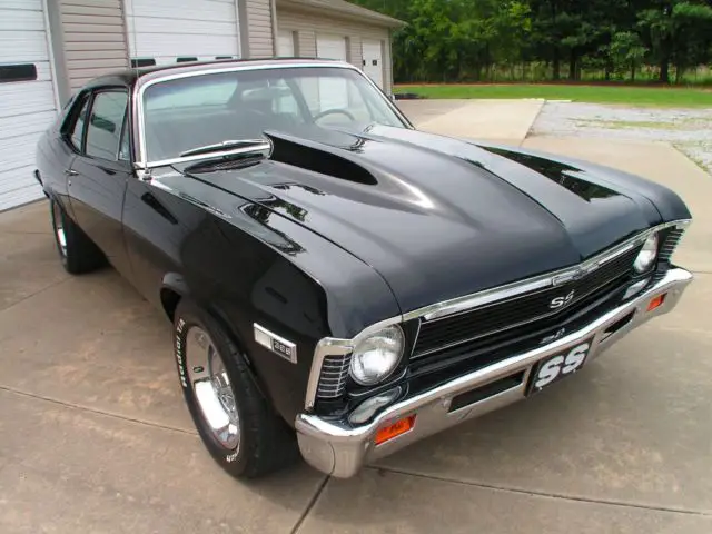 Gorgeous Black 1968 CHEVY NOVA 496 5-speed for sale: photos, technical ...