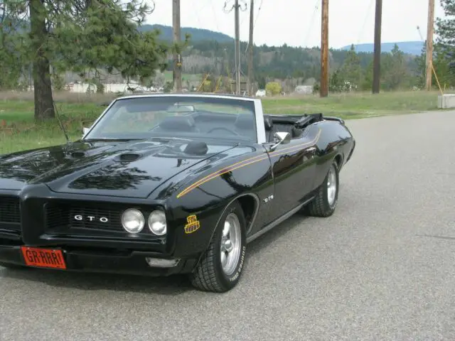 1969 Pontiac GTO convertible