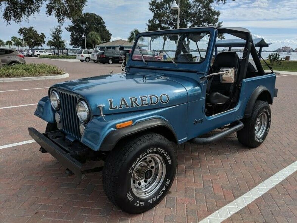 1985 Jeep CJ Original Paint, some nicks and rust as shown in photos