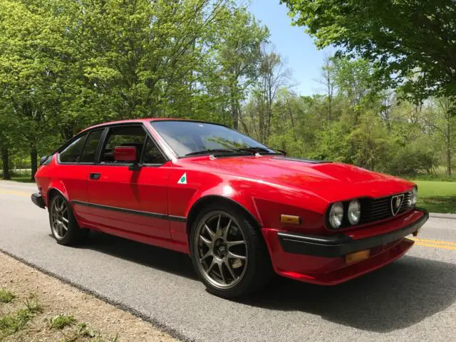 1986 Alfa Romeo GTV GTV6