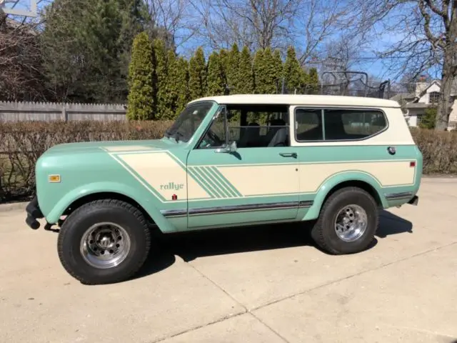 1979 International Harvester Scout Ralley trim