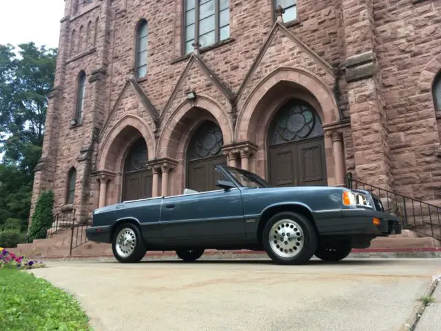 1986 Dodge 600 ES Convertible