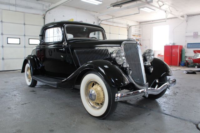 1934 Ford All Steel 3 Window Coupe