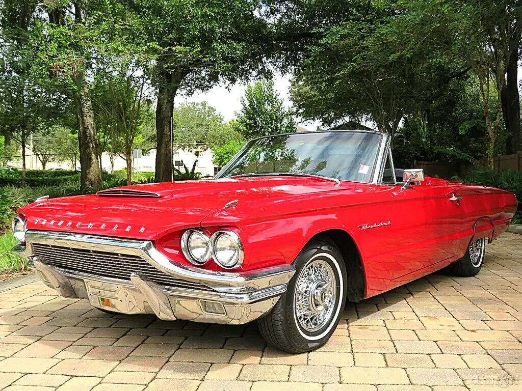 1964 Ford Thunderbird Convertible 390ci Auto A/C