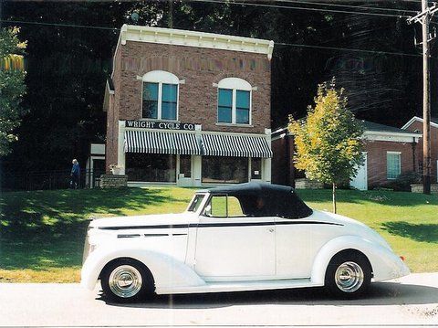 1937 Nash lafayette convertible