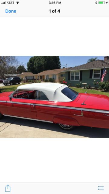 1962 Chevrolet Impala RED/WHITE