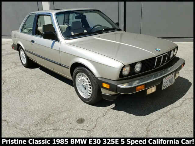 1985 BMW 3-Series E30