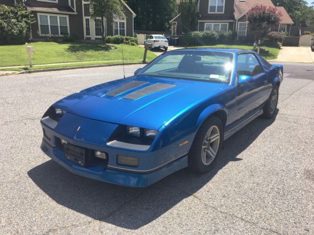 1987 Chevrolet Camaro IROC Z28 TUNED PORT INJECTION T TOPS G92 LOADED