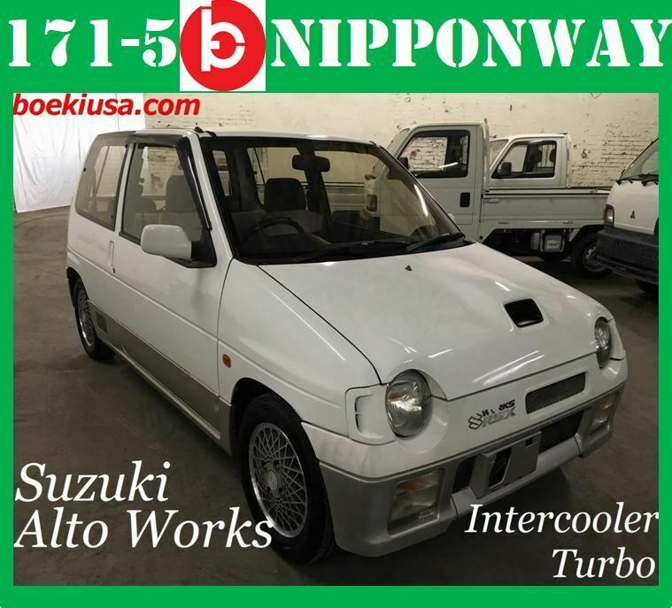 1989 Suzuki Alto Japanese Kei Car Imported and Titled Alto Works RS/X