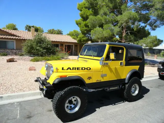 1981 Jeep CJ JEEP CJ 7 LAREDO V8, A/C, 4 WHEEL DISC BRAKES