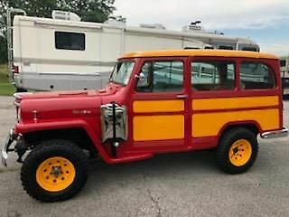 1962 Willys Station Wagon Wood
