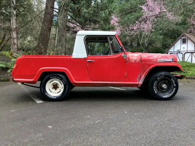 1967 Jeep Commando JEEPSTER HALF CAB TRUCK