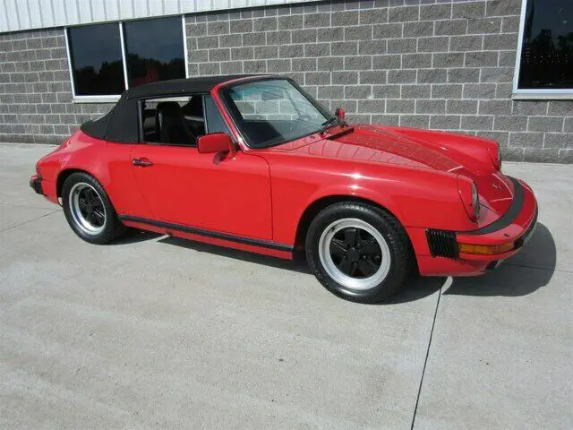 1986 Porsche 911 Carrera Convertible