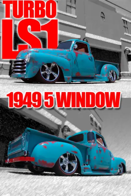 1949 Chevrolet C-10 BEAUTIFUL 2 STAGE PATINA PAINT