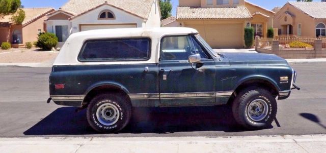 1972 Chevrolet Blazer K5 BLAZER, BACKYARD FIND