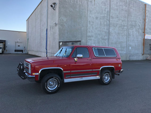 1988 Chevrolet Blazer K5 Full Size 4WD