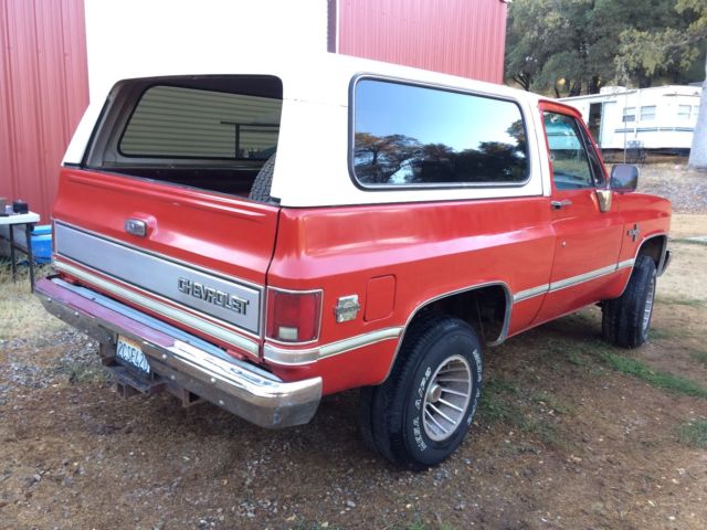 1986 Chevrolet Blazer Silverado - All Original - ZERO Rust - Loaded