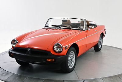 1980 MG MGB MGB OVERDRIVE ROADSTER