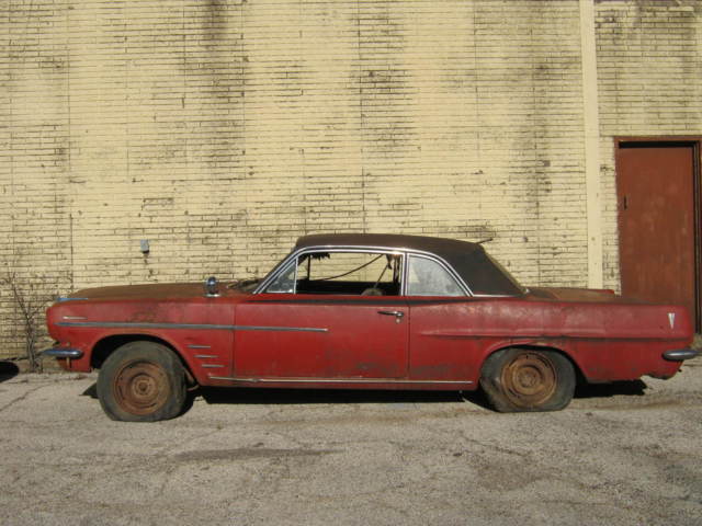 1963 Pontiac BABY GTO, IND REAR SUSP, V 326, RED WITH BLACK INT LEMANS