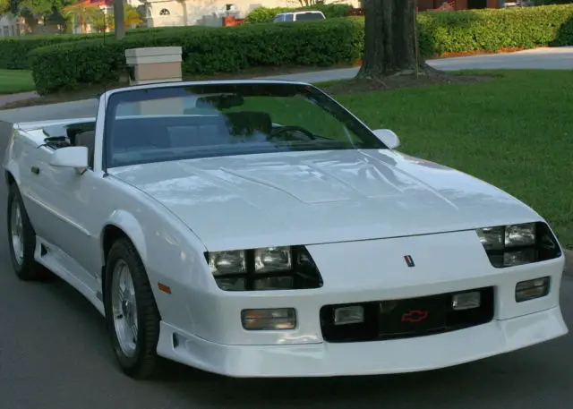 1991 Chevrolet Camaro Z28 CONVERTIBLE - FLORIDA - 62K MI