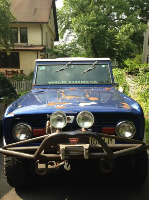 1971 Ford Bronco Wagon Sport Utility 2-Door