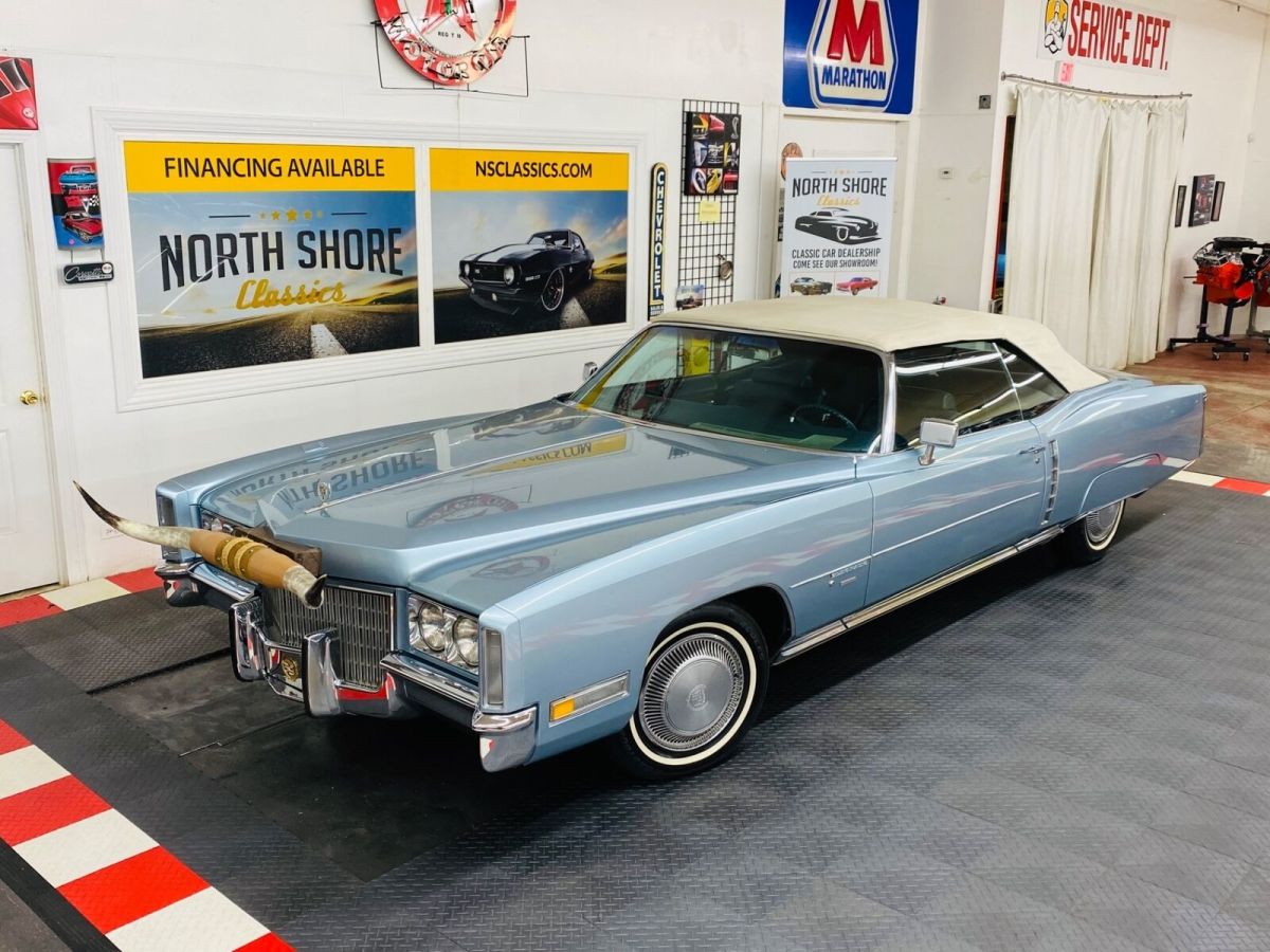 1971 Cadillac Eldorado - CONVERTIBLE - NEW PAINT - 500 ENGINE - SEE VIDEO