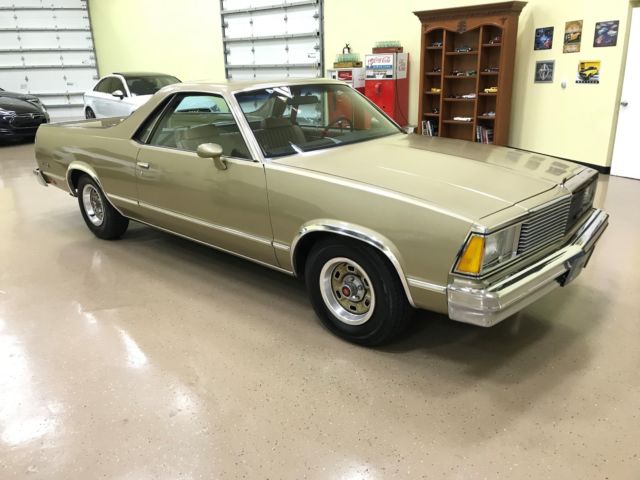 1981 Chevrolet El Camino 3.8L V6 OHV WITH ONLY  6150 ORIGINAL MILES