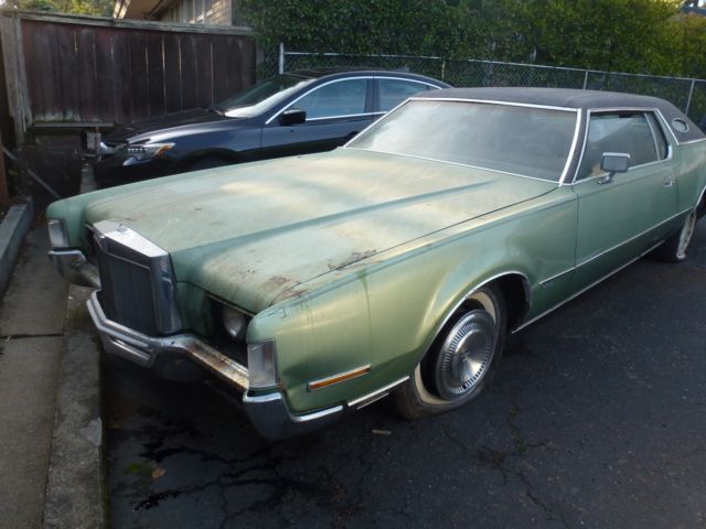 1972 Lincoln Mark Series Coupe