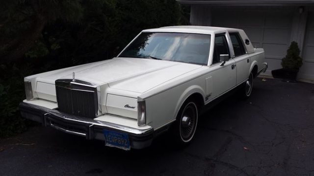 1981 Lincoln Continental Rare 4 door