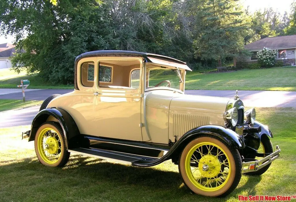 1929 Ford Model A 5 Window Coupe